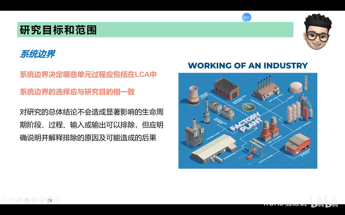 目标和范围的定义-系统边界和数据来源