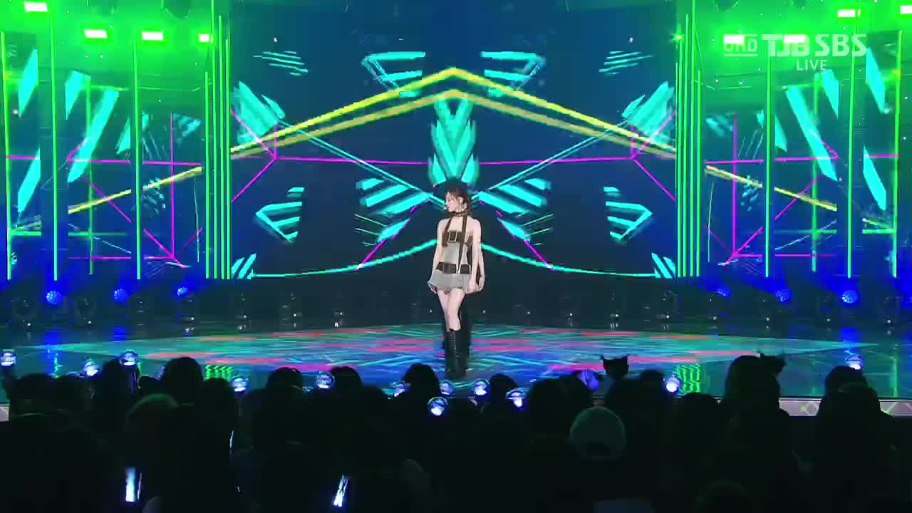 230521 SBS UHD Inkigayo aespa - Spicy