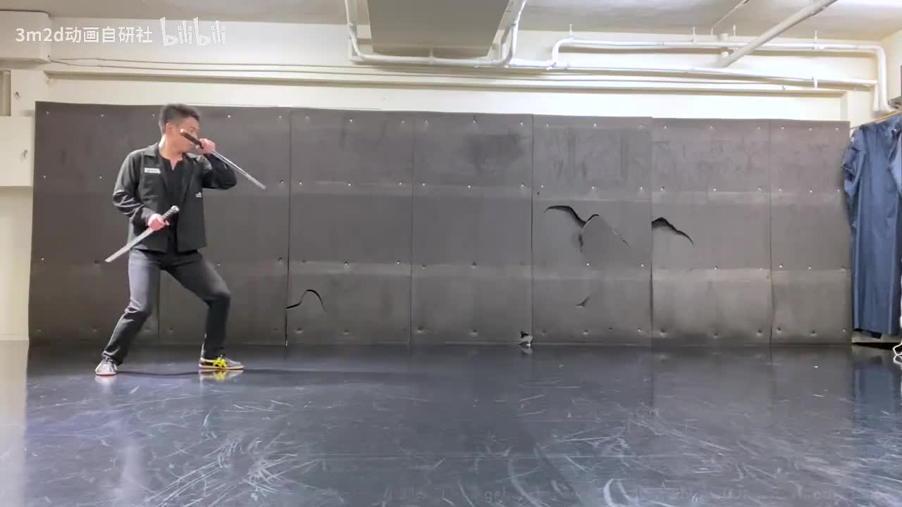 【双武器】砍刀 Animation reference by 3D2M动画自研社