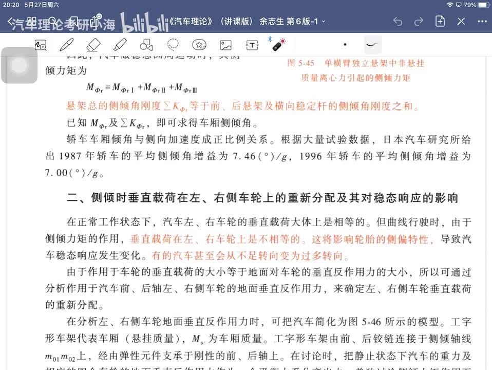 【第二十四讲】操纵稳定性4节（B）