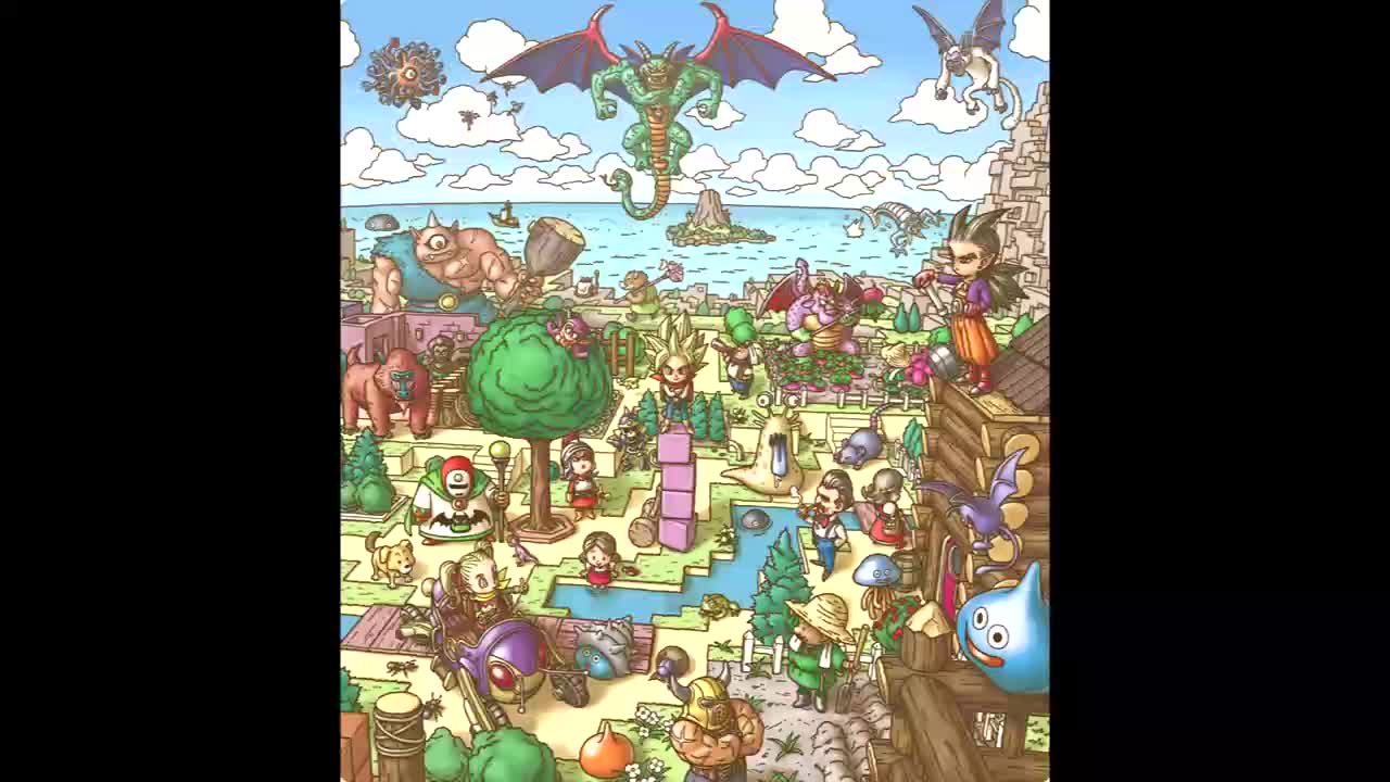 BGM#29 ＂Anglers Isle＂ - Dragon Quest Builders 2 OST ⧸ ドラゴンクエストビルダーズ2 OST
