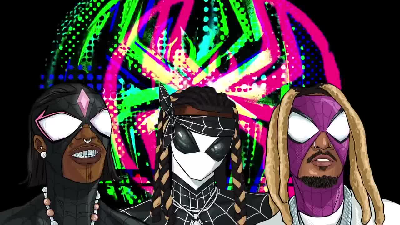 All The Way Live (Spider-Man Across the Spider-Verse Visualiser)