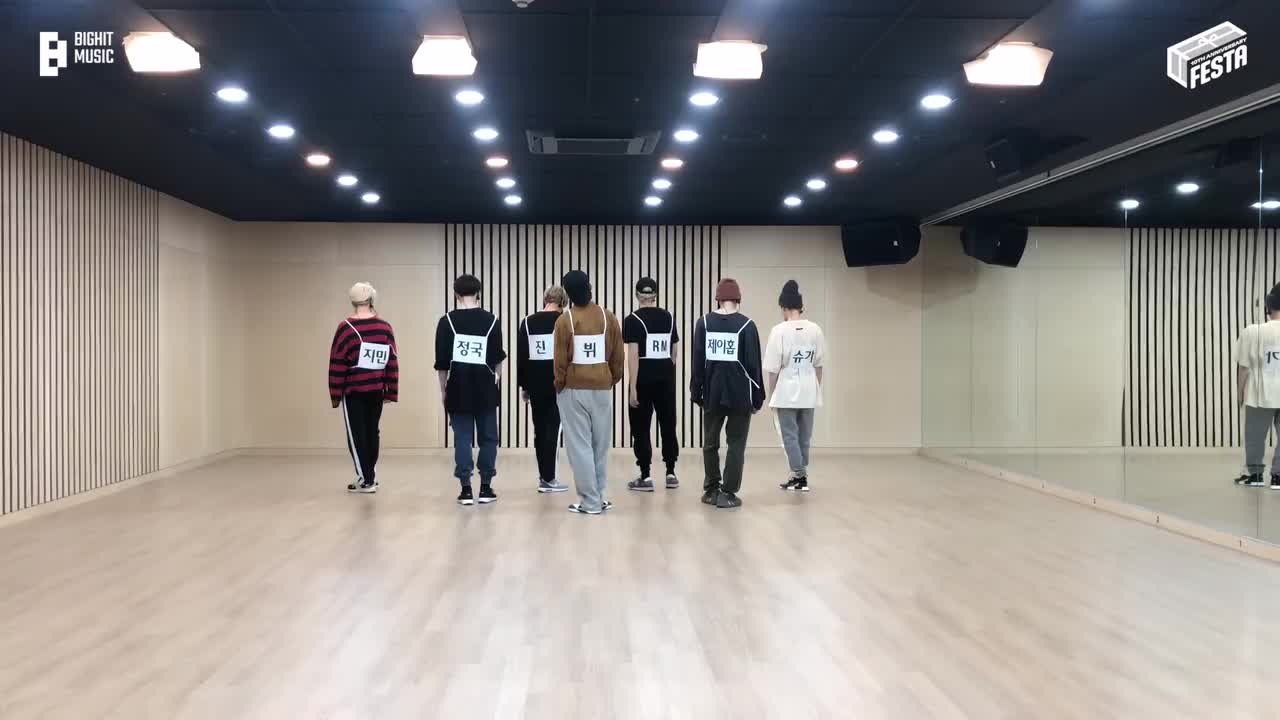 67BTS-Boy With Luv 练习室#2023BTSFESTA