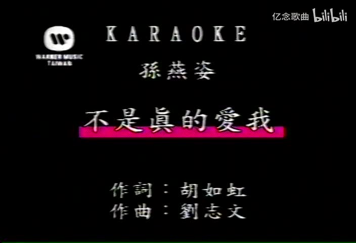 孙燕姿-不是真的爱我(MTV)[国语]