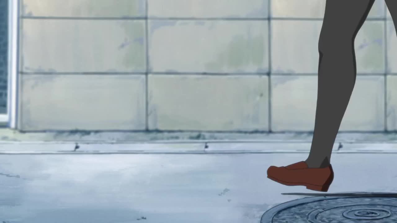 13.唯 走路 腿特写--缩起来 走路