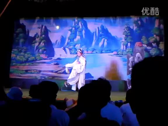 海南民族琼剧团到文中演出《花墙会》第一场骗衫_高清