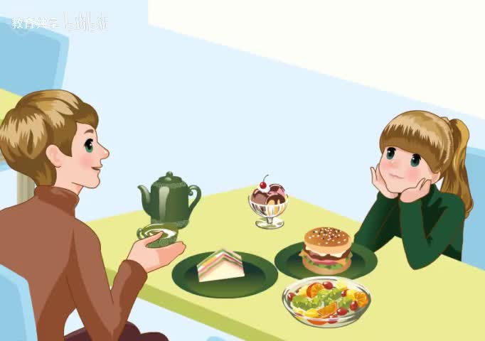 人教PEP（五上）p25 Unit 3 A Let's learn & Role-play 听力动画