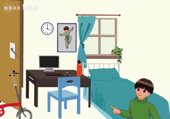 人教PEP（五上）Unit 5 p49 A Let's learn & Let's play 听力动画