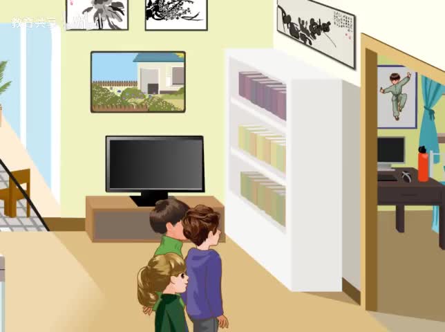 人教PEP（五上）Unit 5 p48 A Let's try & Let's talk 听力动画