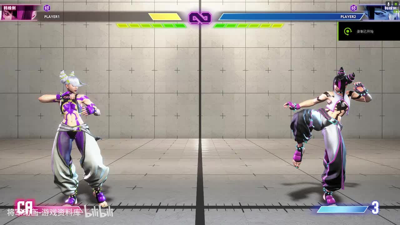 韩蛛俐-补录经典模式动作