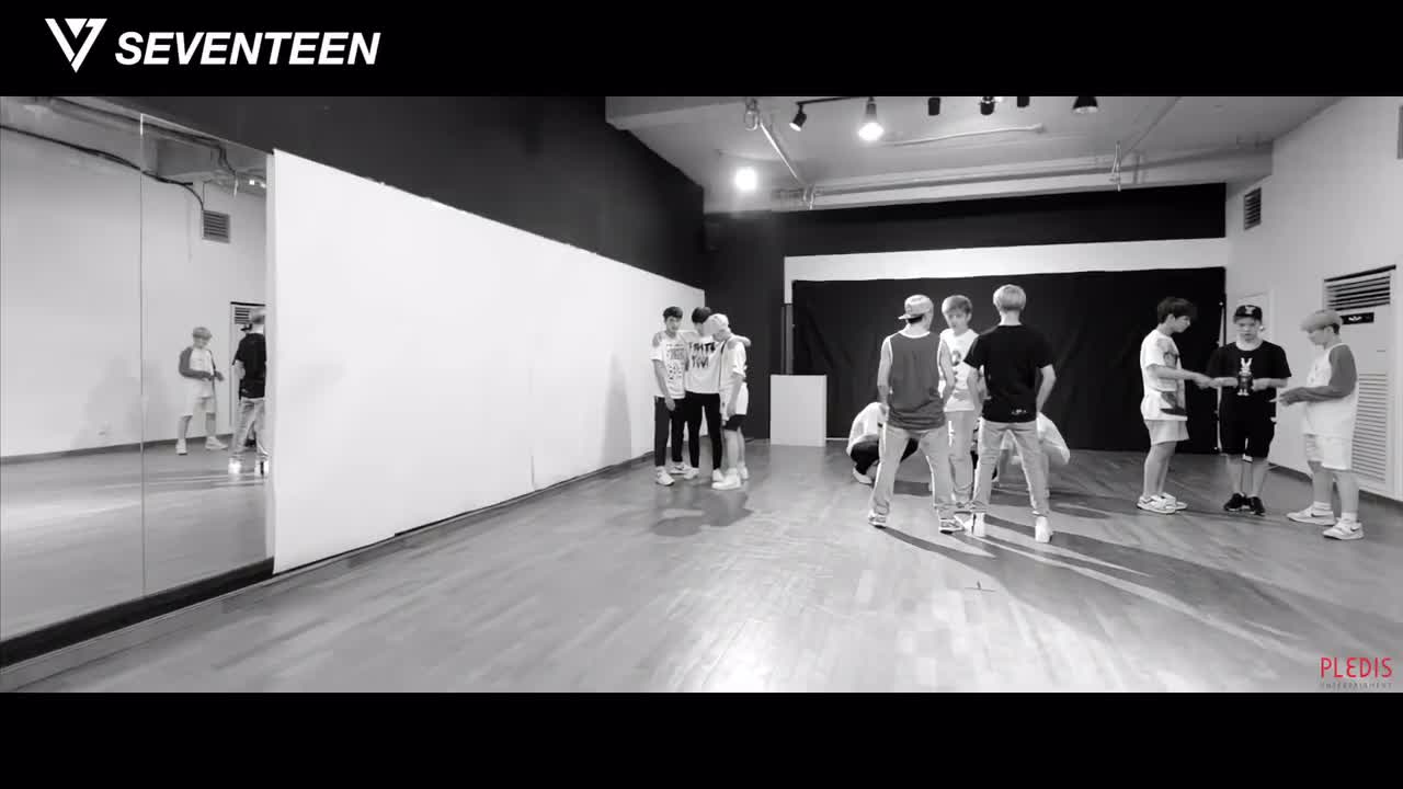 01SEVENTEEN-珍爱 练习室