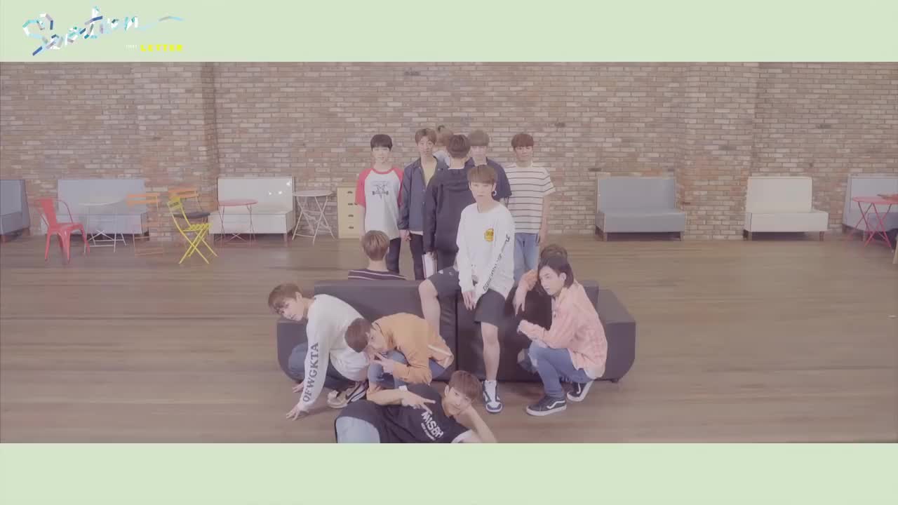 14SEVENTEEN-漂亮 练习室(背影版)