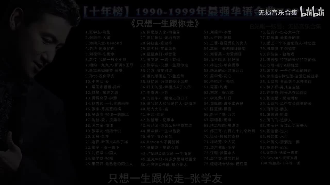 032. 张学友-只想一生跟你走