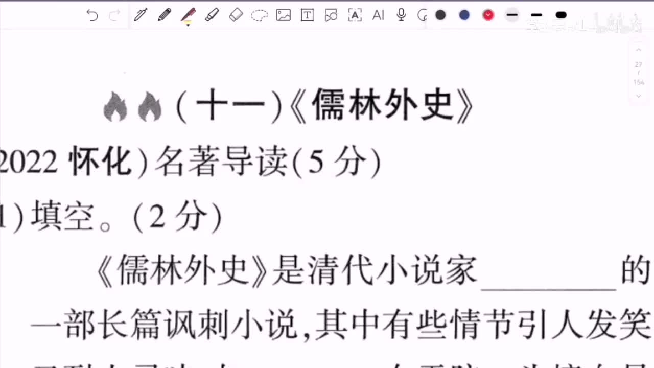 【名著专题】《儒林外史》