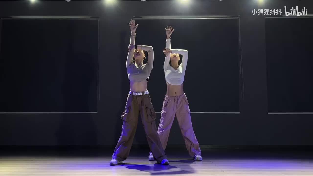 【抖抖&牙牙】翻跳Blackpink《The girls》，零基础卡点爵士，好绝