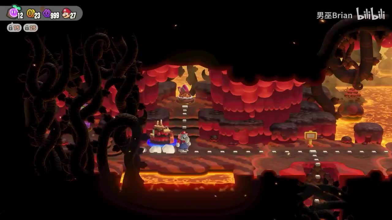 W6岩浆树海-到处都是滚烫石+第三观测所