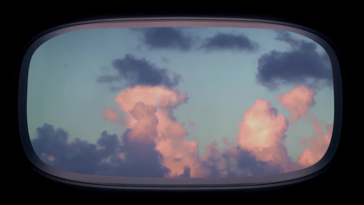 飞越夕阳-Flying over Sunset