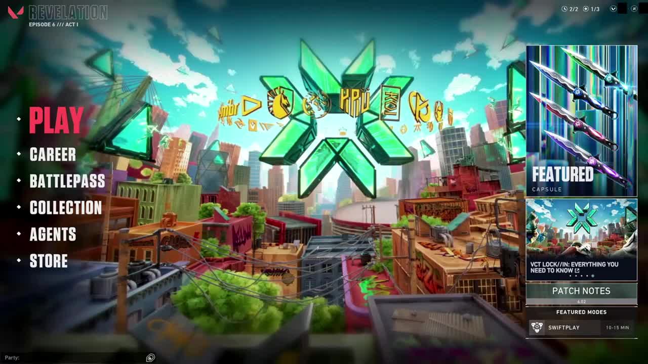 episode 6 act I (6.03) VCT 2023 Lock//in main menu theme