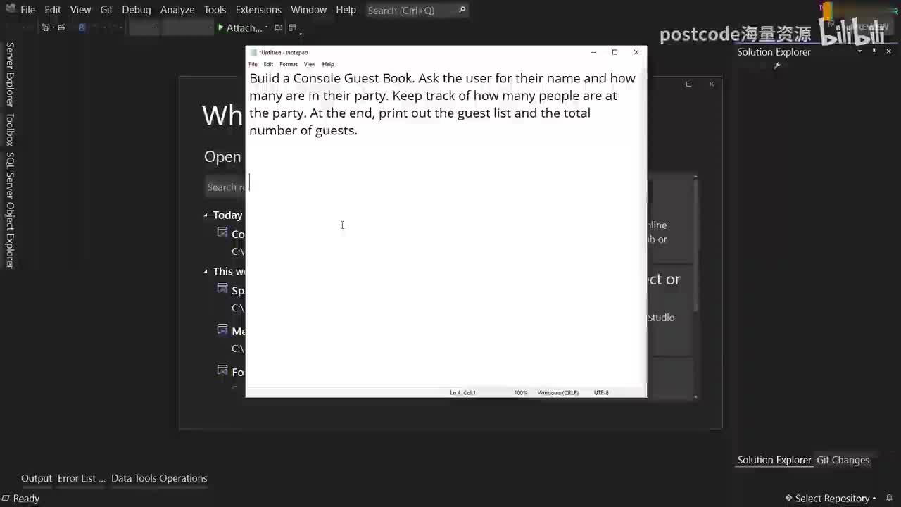 10.3. 项目规划 + Planning the Project