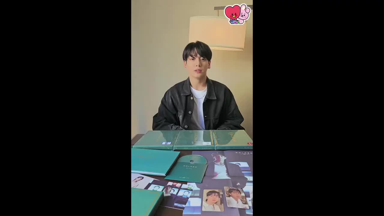 231108 《GOLDEN》专辑开箱（美国独家）