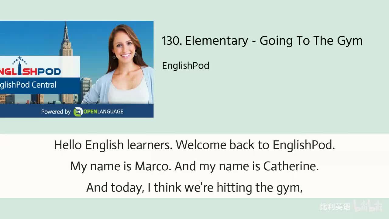 130. Elementary - Going To The Gym