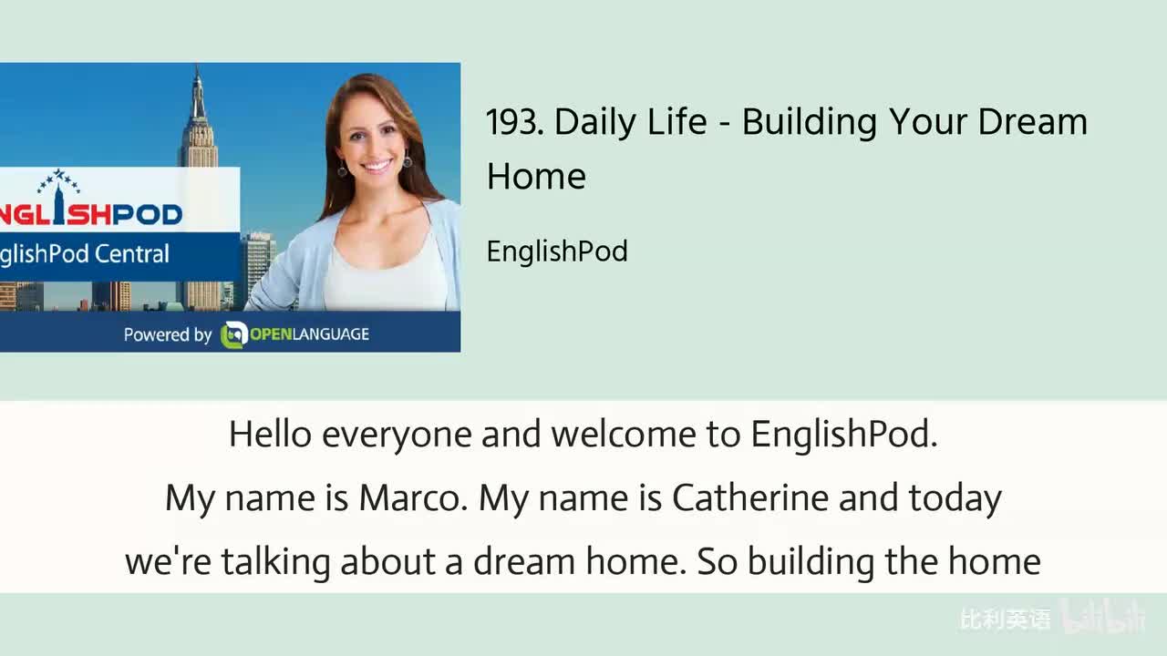 193. Daily Life - Building Your Dream Home