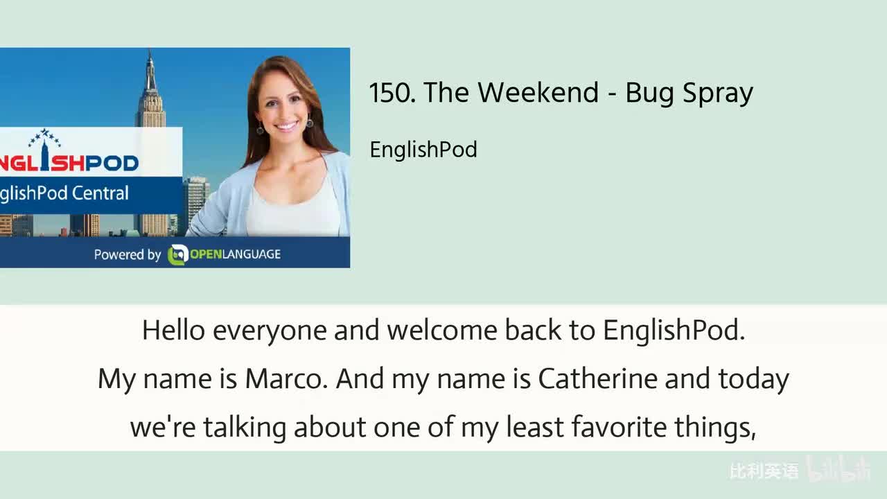 150. The Weekend - Bug Spray