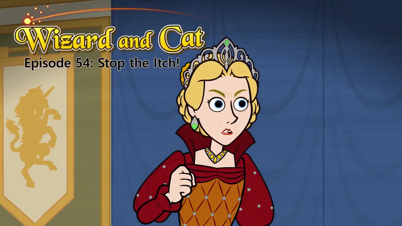 054_Wizard and Cat 54_Stop the Itch!