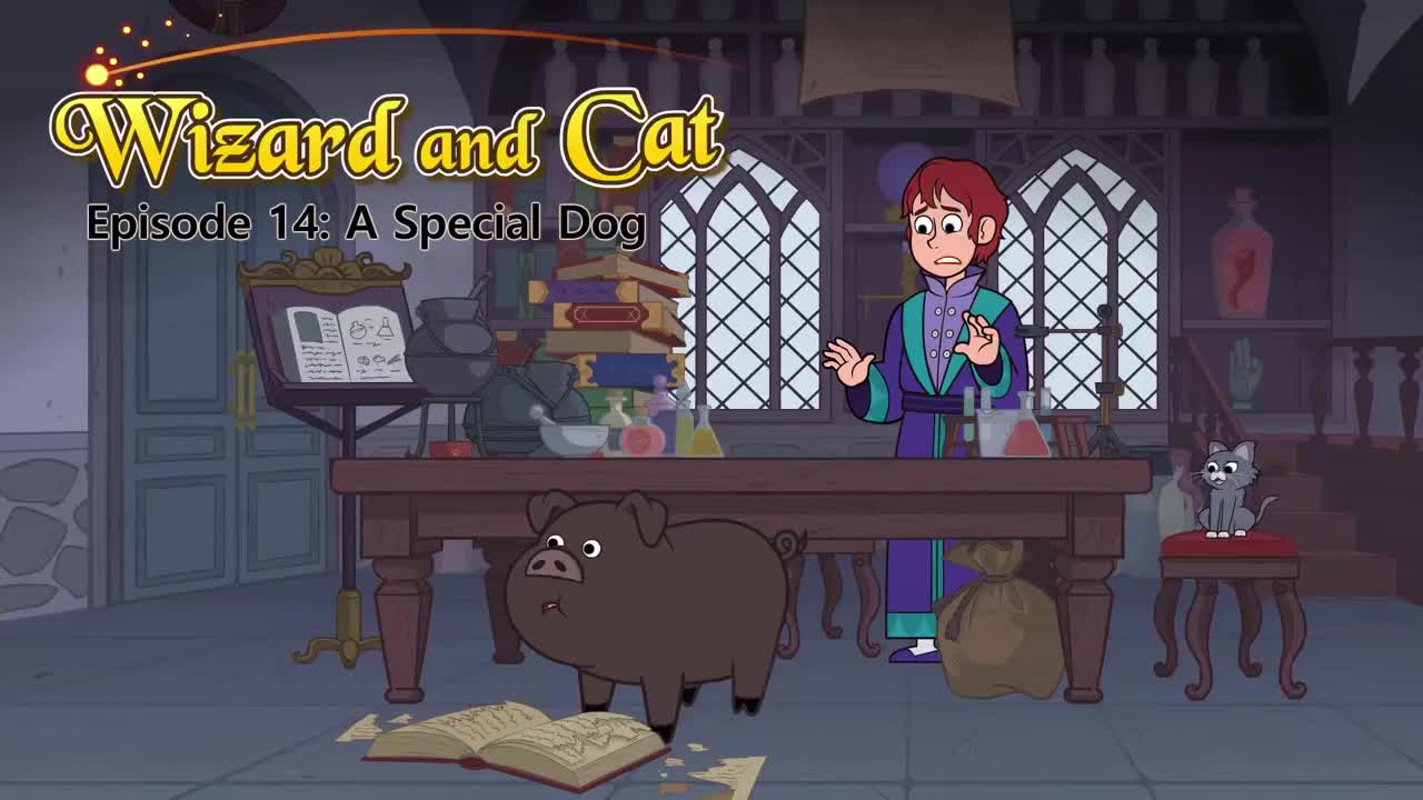 014_Wizard and Cat 14_A Special Dog