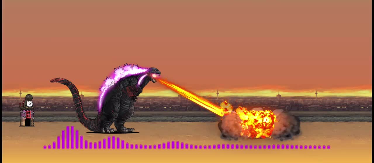 哥吉拉 战斗「最强的破坏神」