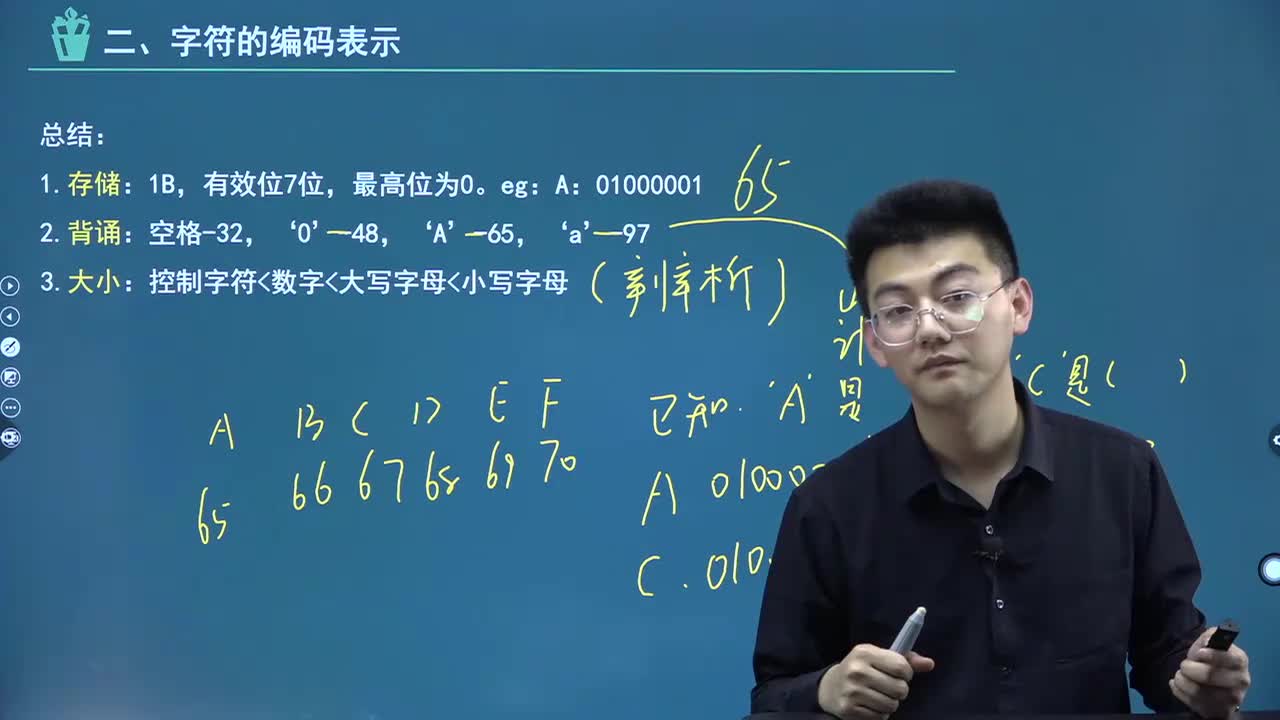 【第一章】08.计算机中的信息表示-汉字编码