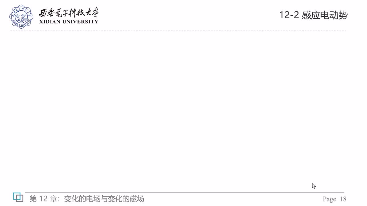 12-2 感应电动势（五）——感生电动势2