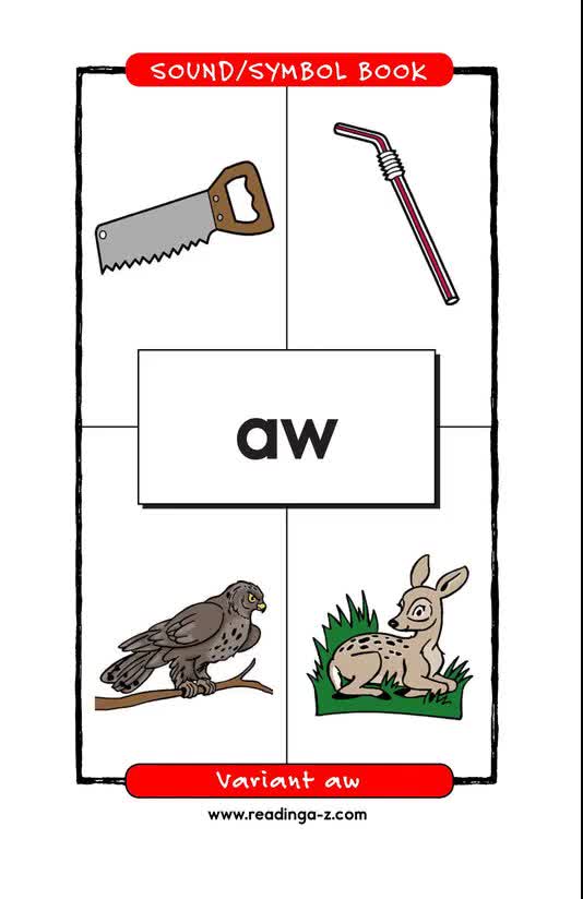 Variant (o) (as in saw)