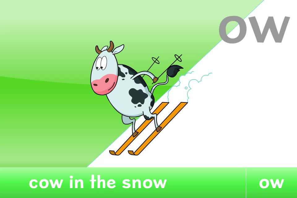 【字母发音61】ow