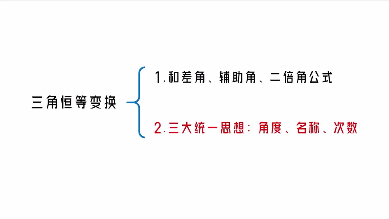 第4章】模块2】2三大统一思想：角度、名称、次数