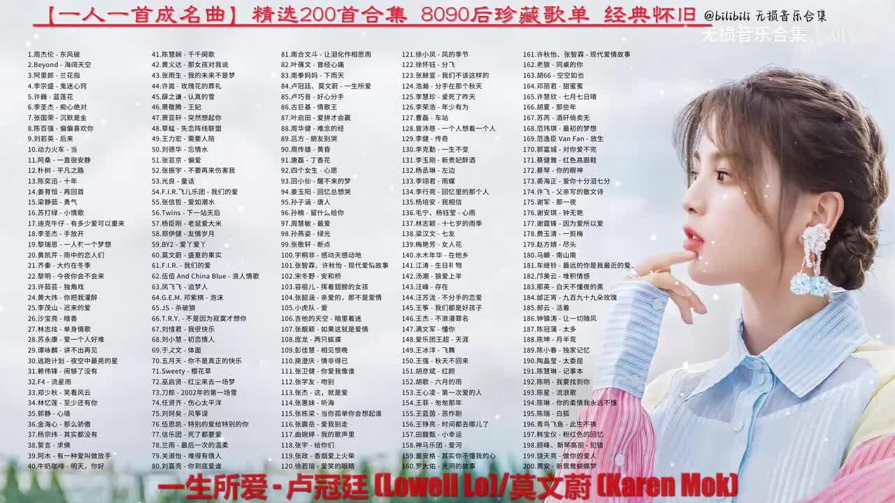 084. 卢冠廷、莫文蔚 - 一生所爱