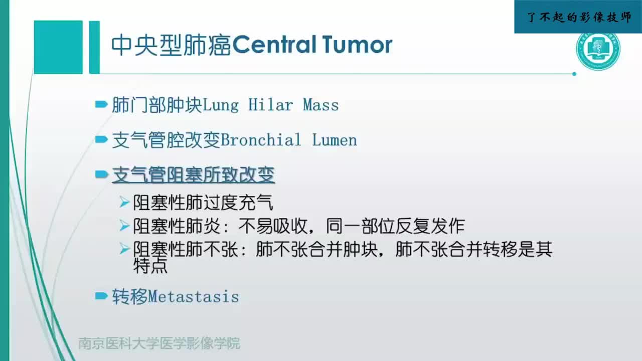 3.4 肺肿瘤影像学表现（一）2