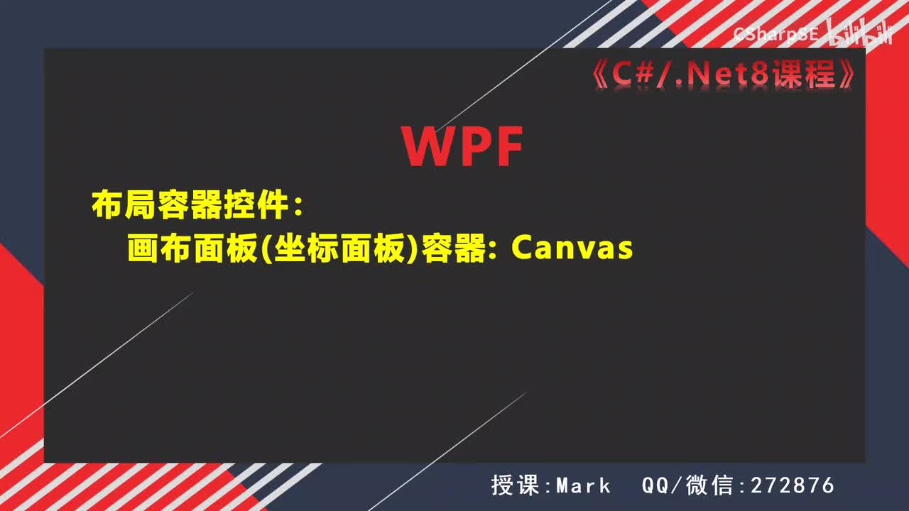 画布(坐标)面板Canvas
