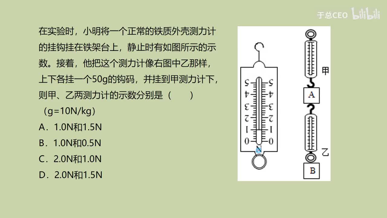 7.3.2重力的大小-题2
