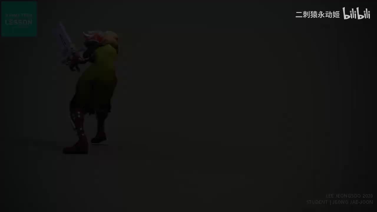 受击死亡动画参考（降速版）