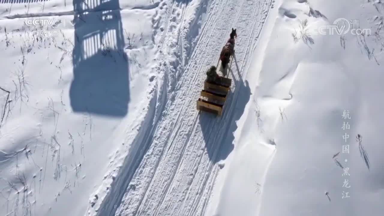 《黑龙江-雪乡》by【航拍中国】