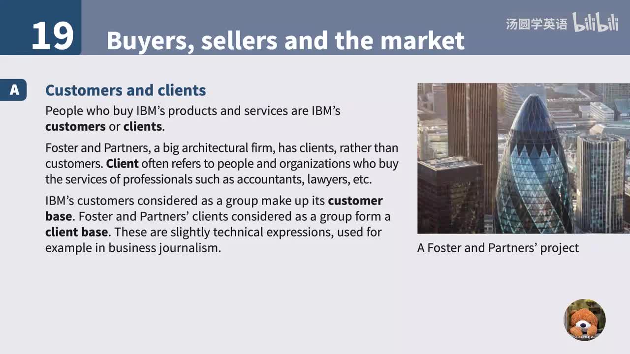 19. Buyers, sellers and the market