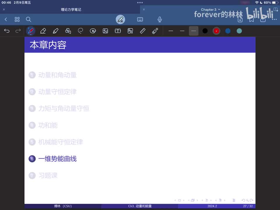 3.6 一维势能曲线