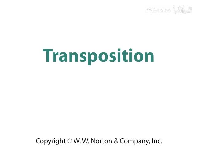 Transposition