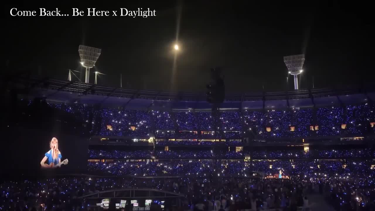 Come Back... Be Here x Daylight+Teardrops On My Guitar (Melbourne, 2/18/24)