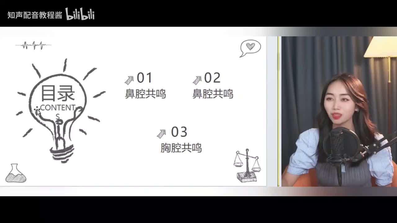 3.【共鸣】鼻腔共鸣