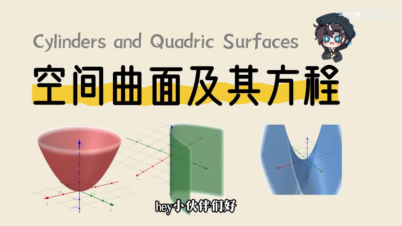 8-5 曲面及其方程1-截痕法