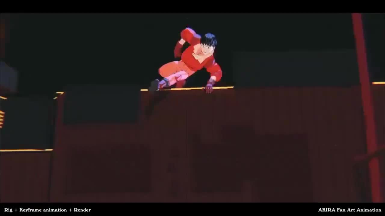 ANIMATION ANALYSIS of AKIRA Fanimation by Raul Ibarra