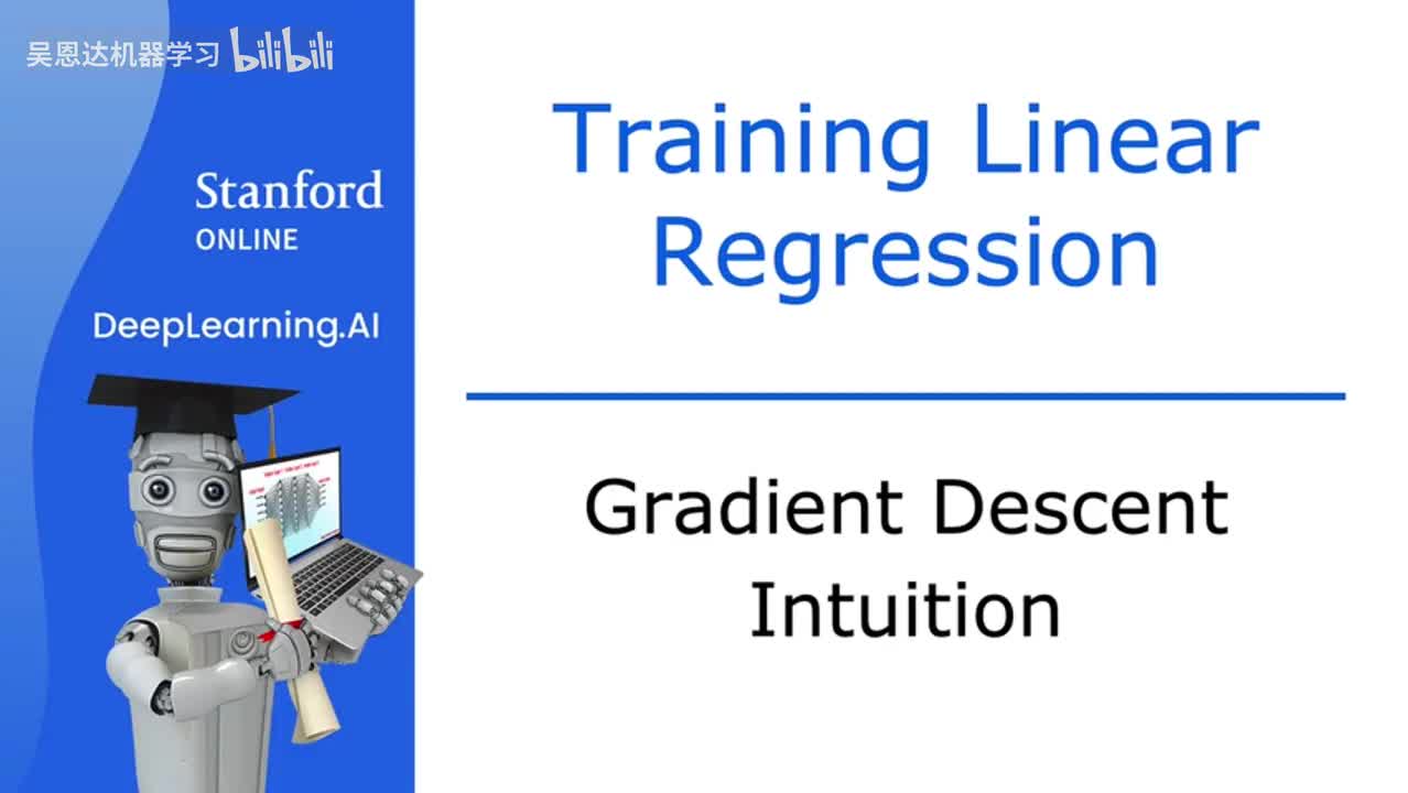 4.3 梯度下降的直观理解