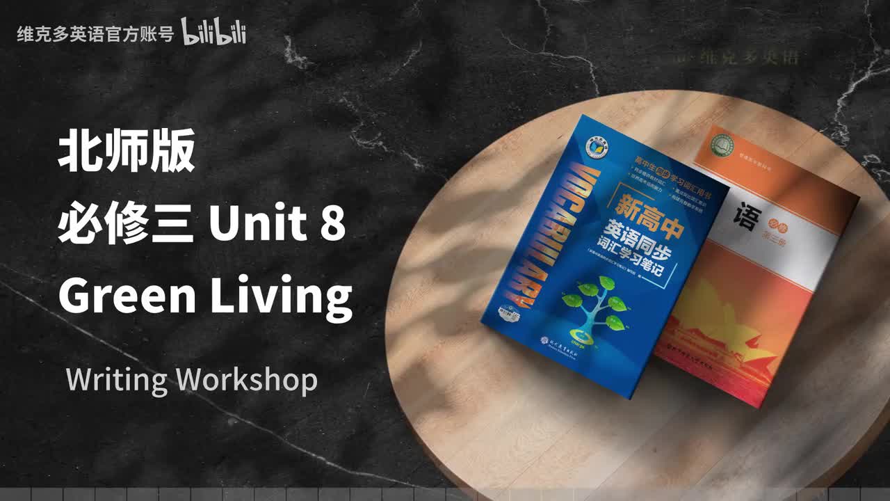 必修三Unit8 - Writing Work shop